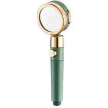 Basetbl - Pommeau de douche premium - 3 vitesses réglables - Haute pression - Filtre de douche