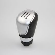 Pommeau de Levier de Vitesse à 5 Vitesses pour Ford Focus 2 MK2 fl MK3 MK4 MK7 Mondeo Kuga Galaxy Fiesta - Argent