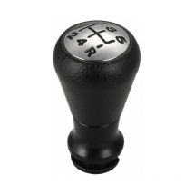 Pommeau de levier de vitesse adaptateur de levier de tête boîte de vitesses manuelle à 5 vitesses pour Peugeot 206 207