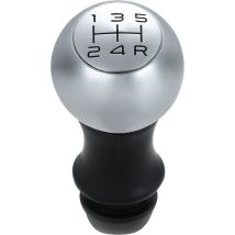 Pommeau de levier de vitesse chromé, adaptateur de levier de vitesse manuel à 5 vitesses, adapté pour Peugeot 106 206 207 306 307 407 408 508 807