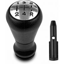 LaBlanc-Pommeau de levier de vitesses manuel 5 vitesses pour Peugeot 106 107 207 301 307 308 407 408 508 3008 1007 / CITROEN C2 C3 C4 - Noir