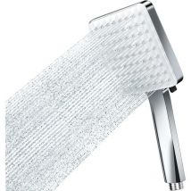 Fitags - Pommeau Douche, Grosse Pommeau de Douche avec 6 Modes, Haute Pression Douchette Pommeau Acier Inoxydable pour Bain et spa, Pommeau de Douche