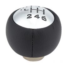 Pommeau Levier Vitesse, Pommeau de Vitesse 6 Vitesses, Boule de Vitesse, Tête de Levier de Vitesse Manuelle de Remplacement pour 307 308 3008 407