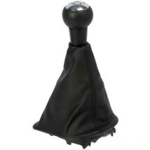 Corona - Pommeau + Soufflet adaptable compatible avec Peugeot 307 - 5 vitesses - Noir