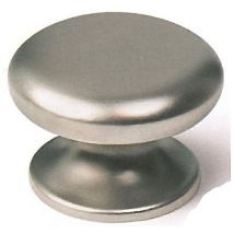 Nesu - Pomo 30mm. Cromo Mate 05317 , Pomo Tirador Para Muebles,cajoneras,cómodas,etc. - Fabricado En Zamak. - Cromado Mate. - Diámetro 30mm. - Incluye