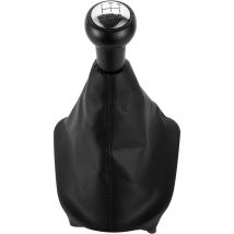 Fuhuida Trading - Pomo de cambio de marchas de 5 velocidades compatible con Peugeot 207 307 cc 308