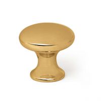 Pomo de zamak con acabado oro, dimensiones:20x20x20mm y Ø: 20mm -