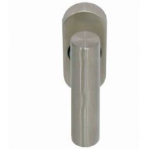 Eurowale - Pomo oscilobatiente de acero inoxidable cepillado para ventanas - IN303