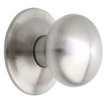 Glatter Edelstahl-Straßentürknauf 70mm sv-172p gleich