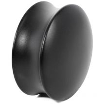 Pomo zamak modelo prescott acabado oro satinado y negro mate acabado negro mate dist. agujero ø50