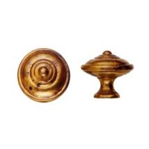 Pomoli per mobili mod.24499 in ottone anticato - ø mm. 25 5 pezzi Metalstyle