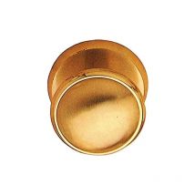Pomolo ecos fisso ottone lucido MM.70