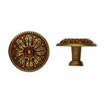 Pomolo per Mobili Oro Patinato Metal Style misura 25 mm