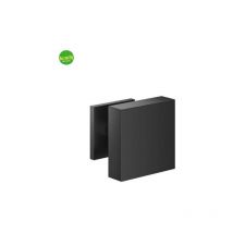 Pomolo Quadro Forme Art. PO18 Nero Opaco