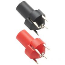 73096-0 Prise de sécurité en ligne 4 mm pour pcb noir - Pomona Electronics