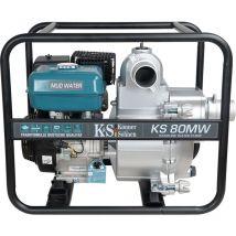 Pompa a motore per acque fortemente inquinate Könner & Söhnen KS 80MW, 9.0 ch, 1000 l/min, 3600 tr/min