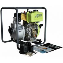 92705 Pompa dell'acqua termica Diesel 211cc diesel 4CV, 36 m³/h., 26 m altezza acqua - Varan Motors