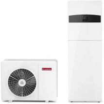 Ariston Group - Pompa di calore Collegata aria/acqua monoblocco Nimbus Compact m con booster elettrico Ariston 8 kW trifase