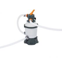 58515 pompa filtrante a sabbia 3.028 lt/h per piscine da 1.100 - 18.100 l incluso adattatore 3,2 cm - Bestway