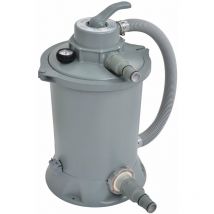Pompa per Piscina 3000Lth con Filtro a Sabbia 30x35cm Jilong Grigia