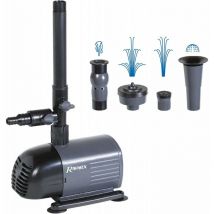 Ribimex PRPF50 pompa fontana con 4 getti diversi 50W