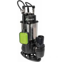 Ribimex - Pompa Sommersa Elettropompa in ghisa 750W prevalenza 12m per acque sporche fogne
