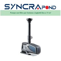 Pompa laghetto syncrapond 2.0 filtrazione giochi 2150 litri ora - Sicce