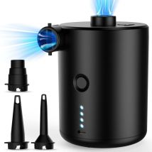 Pompe à air électrique pompe à batterie portable: petit compresseur électrique pompe électrique mini pompe à air électrique USB avec 4000mah