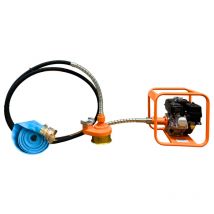 Pompe a cable 5M + tuyau 10M DN75 + demi raccord pompier cpi Salina D36216500001BLEU75P