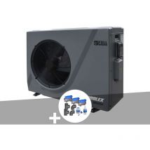 Pompe à chaleur 15,30 kW Poolex Silverline fi 150 + Kit by-pass ø 50 mm