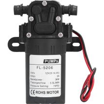 Jeffergarden - Pompe à diaphragme à Tube droit DC12V 36W 73PSI pulvérisateur électrique agricole accessoire de pompe à eau dc