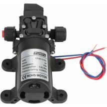 Pompe à eau auto-amorçante - DC 12V 0.9Mpa 6L/Min pompe à haute pression de l'eau du diaphragme 70W auto-amorçante