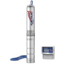Pompe a eau solaire forage PEDROLLO FLUID SOLAR 1/20 1500 W grande profondeur avec boitier electrique
