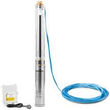 Greencut - Pompe submersible à eau de puits avec moteur de 1250W, 1,7cv. 14 turbines et capacité de pompage d'eau propre jusqu'à 5,5m3/h, hauteur