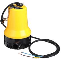 Lifcausal - Pompe à eau submersible, pompe de transfert d'eau électrique portable 24 v avec long cordon d'alimentation, pompe de puisard pour lavage