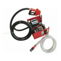 NEEP-02-2 Pompe à fuel ou gasoil auto-amorçante, 230V 60l/min - 550W - Pistolet à Blocage automatique - Varan Motors