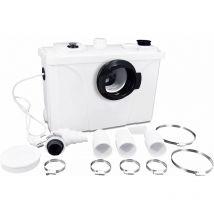 Naizy - Pompe à matières fécales 700W Pompes pour eaux usées Pompes à eau avec filtre à charbon pour wc Douche Lavabo Pompe domestique