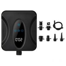 Lifcausal - Pompe à pagaie portable 20 psi Compresseur d'air électrique haute pression Pompe de gonflage avec 6 buses pour bateau gonflable Piscine