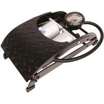 Carpoint - Pompe a pied double cylindre -Premium-