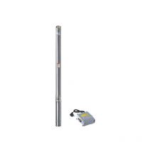 Pompe a Puits Profonds Inox 2 Pouces 370 Watt 1100 l / Hauteur 4,5 bar de