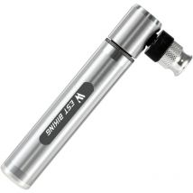 pompe à vélo Mini pompe à air vélo toutes valves Pompe à air de vélo en aluminium Pompe à vélo portable compacte Pompe à main 160PSI pour BMX VTT