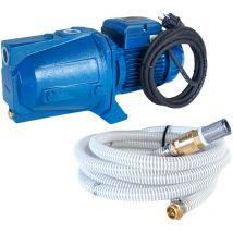 Pentax Pump - Pompe Auto Amorçante Série Jet 230v 0.75kw / 1cv Avec 3m De Câble + Kit Aspiration 7m ø25mm