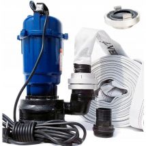 Viva - Pompe broyeur de relevage submersible 25m3-heure avec tuyaux