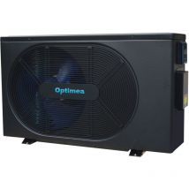 WINDPAC-EM-45C Pompe à Chaleur Piscine, noire, silencieuse connectée en WiFi (45m3) - Optimea