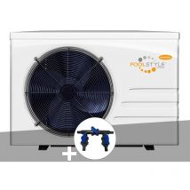 Pompe à chaleur 20 kW Inverter 21M Poolstyle Kit by-pass ø 32/38/50 mm