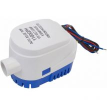 Pompe de cale Automatique 1100GPH 24V, Pompe Submersible Automatique avec Interrupteur Flotteur intégré pour Pompe de Cale Marine Pompe à Eau pour