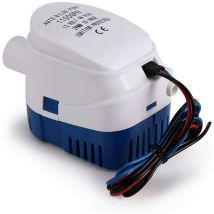 Paryou - Pompe de Cale Automatique 12V 1100GPH Pompes de Cale, Pompe à Eau Liquide Silencieuse Automatique pour Pompe de Cale Marine Pompe à Eau pour