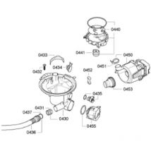 Pompe de chauffage (repère 0450)