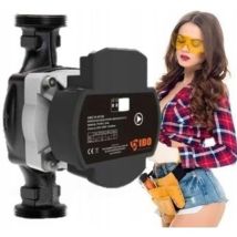 Pompe De Circulation 25-60 – 230v – Débit 55 L/min – Hauteur De Relevage 6 M – Silencieuse 43 Db(a) – Économie D'Énergie – Ibo