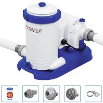 Bestway - Pompe de filtration de piscine Flowclear 9463 L/h